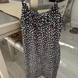 Womens/Juniors Multi Color Floral Summer Dress